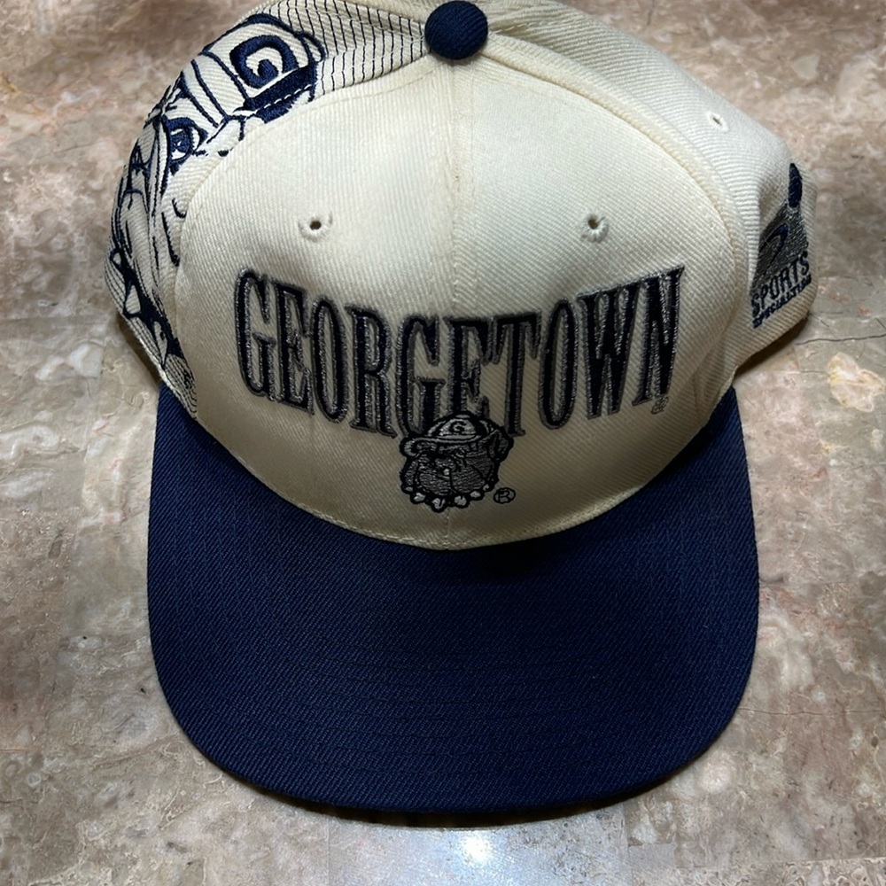 Georgetown Hoyas, Phoenix, Coyotes, and Washington Capitals caps